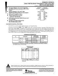 Datasheet CD74AC74 manufacturer TI